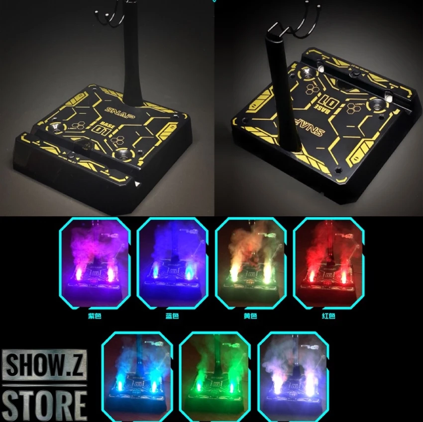 SNAP Remote Smoke Display Stand W/ LED Gold Version 4 SNAP Remote Smoke Display Stand W/ LED Gold Version - Image 2