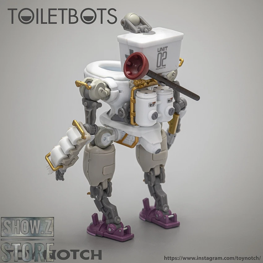 Toy Notch Fun Connection FC-01 Toiletbots Set Of 2 13 Toy Notch Fun Connection FC-01 Toiletbots Set Of 2 - Image 11