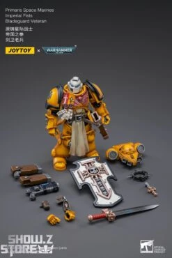 JoyToy Source 1/18 Warhammer 40K Imperial Fists Bladeguard Veteran -Cheap Toy Store 098f27c457