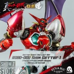 Threezero Studio Getter Robo Shin Getter 1 Metallic Version -Cheap Toy Store 10e26f6cbd