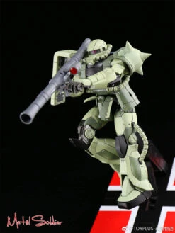 Metal Soldier 1/100 MS01 ZAKUII MS-01 MS-06 ZAKU2 Green Chogokin Metal Build -Cheap Toy Store 11a423f9ce