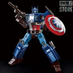 Lewin Resources LW-01A Optimus Prime Captain America Style Oversized 71cm W/ LED -Cheap Toy Store 11a93417c3