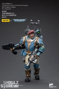 JoyToy Source 1/18 Warhammer 40K Astra Militarum Tempestus Scions Command Squad 55th Kappic Eagles Vox Operator -Cheap Toy Store 163da7c52d
