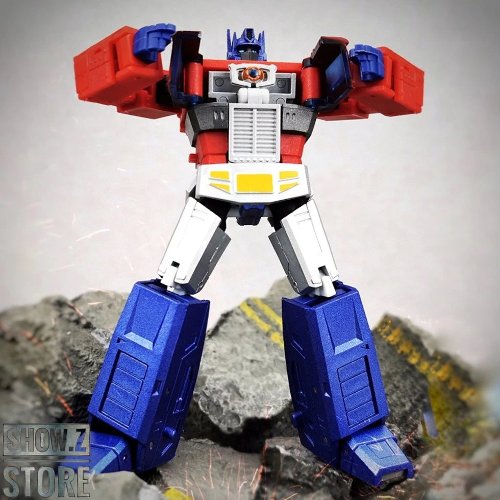Magic Square MS-B18X Light Of Justice Optimus Prime Metallic Version 3 Magic Square MS-B18X Light Of Justice Optimus Prime Metallic Version