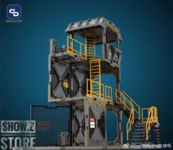 FreshRetro 1/18 1/24 SIB02 Scene In Box Guard Tower Model Kit -Cheap Toy Store 173830678e