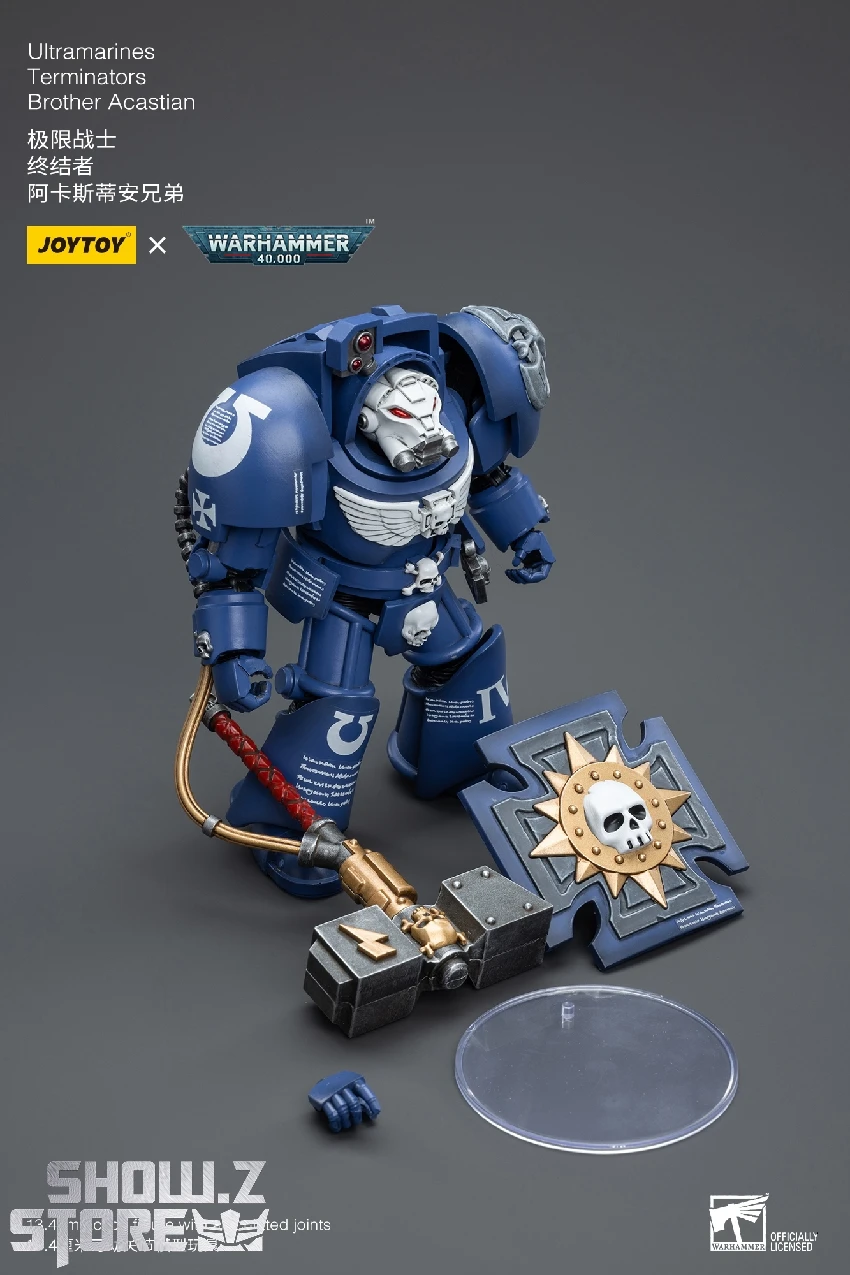 JoyToy Source 1/18 Warhammer 40K Ultramarines Terminators Brother Acastian 11 JoyToy Source 1/18 Warhammer 40K Ultramarines Terminators Brother Acastian - Image 9