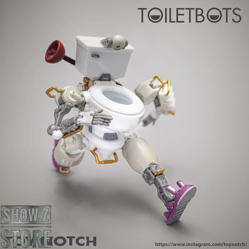 Toy Notch Fun Connection FC-01 Toiletbots Set Of 2 14 Toy Notch Fun Connection FC-01 Toiletbots Set Of 2 - Image 12