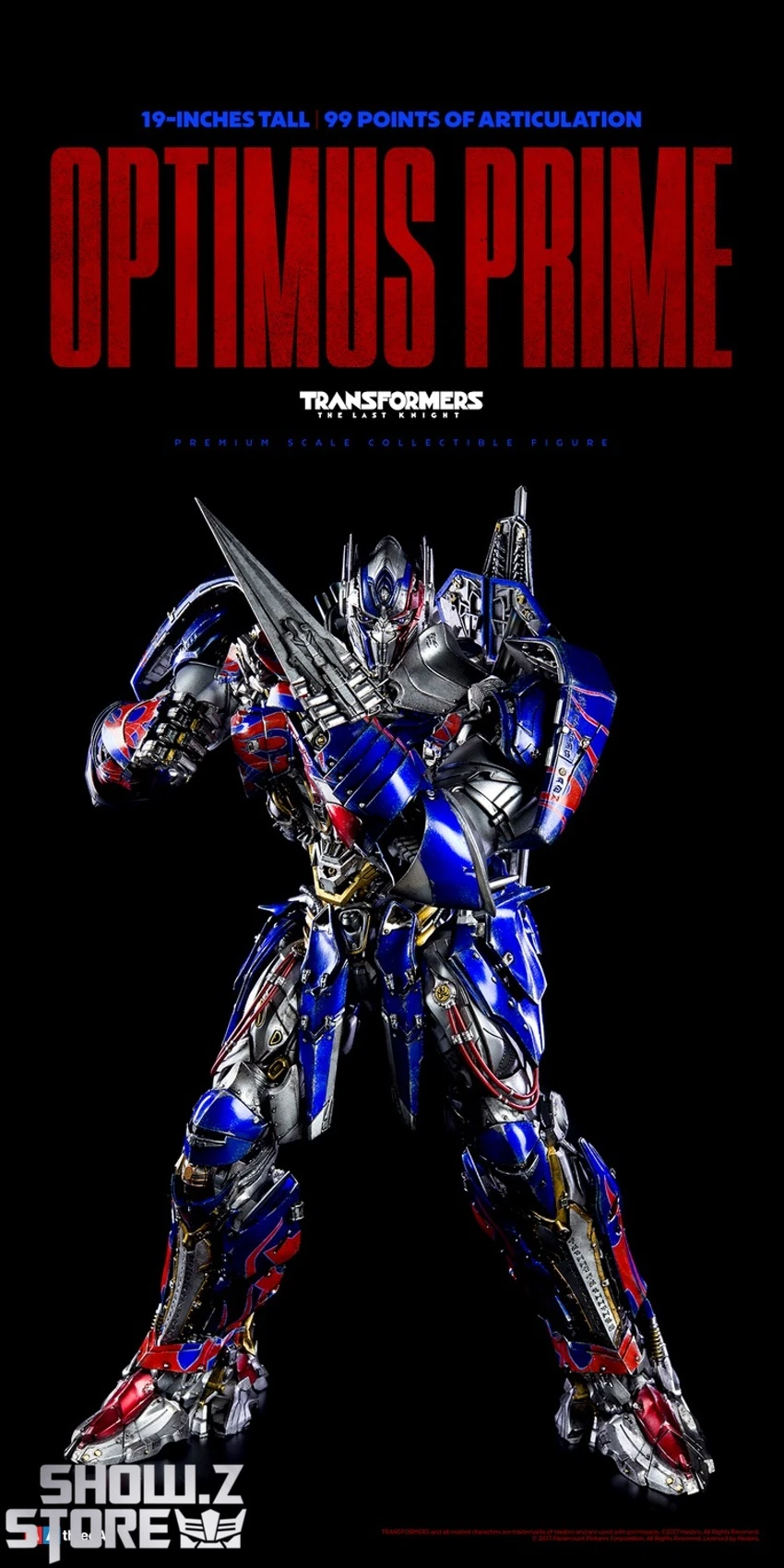 Threezero & Hasbro 3Z0384 The Last Knight Optimus Prime Deluxe Version 10 Threezero & Hasbro 3Z0384 The Last Knight Optimus Prime Deluxe Version - Image 8