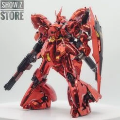 [SZ Custom] Bandai Custom RG 1/144 MSN-04 Sazabi W/ Custom Electroplated Chrome Painting -Cheap Toy Store 24348c8340