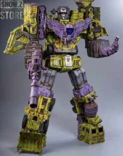 [Express Shipping] ToyWorld TW-C07G Constructor Devastator Old Green Battle Damage Version Set Of 6 -Cheap Toy Store 24c396874f