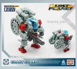 MechFansToys Lost Planet Coast Guard CG01 White Shark & CG02 Red Dragon 17 MechFansToys Lost Planet Coast Guard CG01 White Shark & CG02 Red Dragon -Cheap Toy Store 26c12d72ff