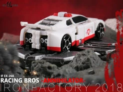 IronFactory EX-26A Racing Bros Annihilator Red Alert -Cheap Toy Store 27b7dd9cce