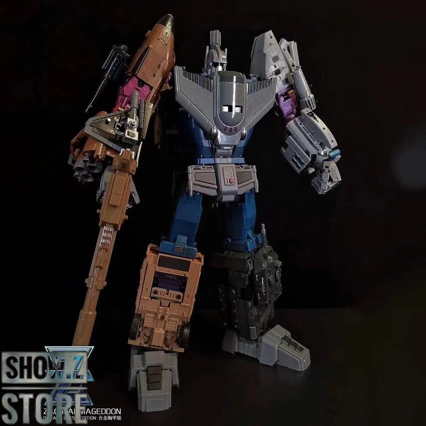 Zeta Toys ZA-08 Armageddon Bruticus Diecast Chest Version Full Set Of 5 4 Zeta Toys ZA-08 Armageddon Bruticus Diecast Chest Version Full Set Of 5 - Image 2