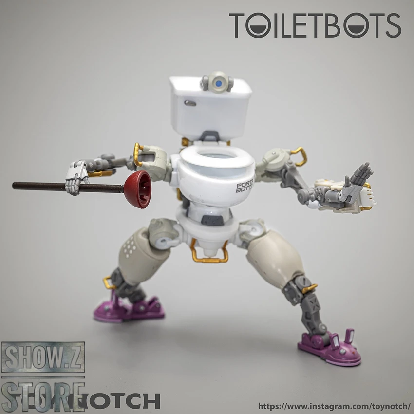 Toy Notch Fun Connection FC-01 Toiletbots Set Of 2 5 Toy Notch Fun Connection FC-01 Toiletbots Set Of 2 - Image 3