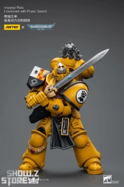 JoyToy Source 1/18 Warhammer 40K Imperial Fists Lieutenant W/ Power Sword -Cheap Toy Store 2d06fc1e4c