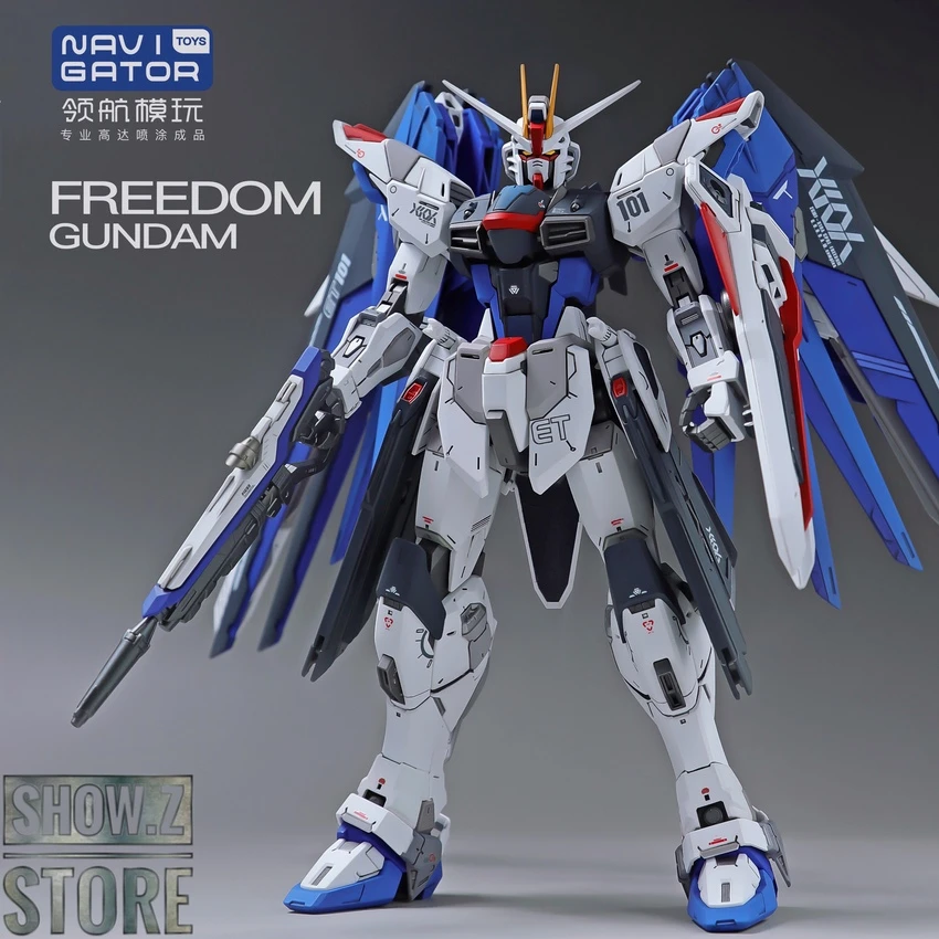 Navigator Toys Pre-Painted & Pre-Assembled Bandai ZGMF-X10A Freedom Gundam Ver.2.0 3 Navigator Toys Pre-Painted & Pre-Assembled Bandai ZGMF-X10A Freedom Gundam Ver.2.0