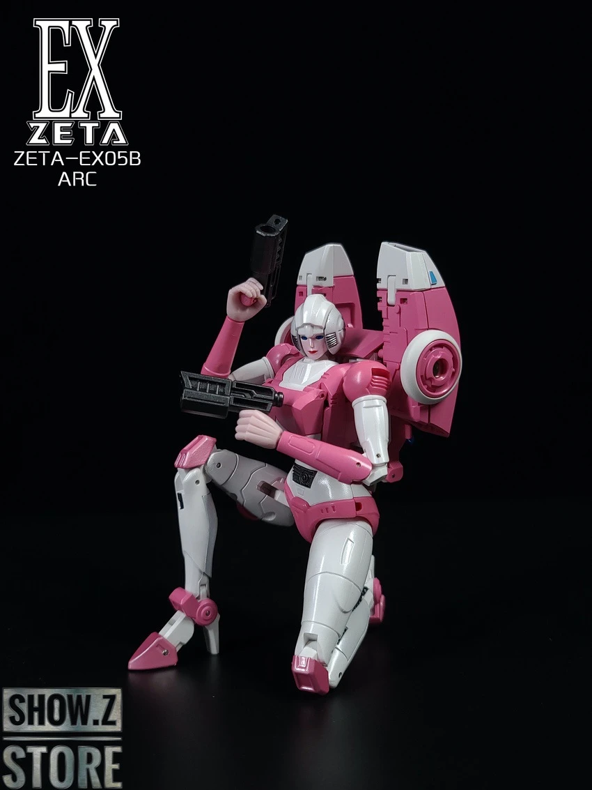 Zeta Toys EX-05B Arc Arcee Cartoon Color Version 8 Zeta Toys EX-05B Arc Arcee Cartoon Color Version - Image 6