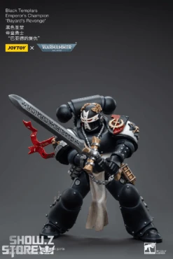 JoyToy Source 1/18 Warhammer 40K Black Templars Emperor's Champion Bayard's Revenge -Cheap Toy Store 2e332e02fd