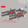 Zhile ZL MG 1/100 4X Sazabi MSN-04 Gatling Gun Add On Kit W/ LED 2 Zhile ZL MG 1/100 4X Sazabi MSN-04 Gatling Gun Add On Kit W/ LED -Cheap Toy Store 30eb288624