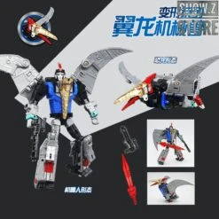 Black Mamba H6002-7B Robot Force Volcanicus Oversized Combiner Set Of 5 -Cheap Toy Store 315eca8e0a