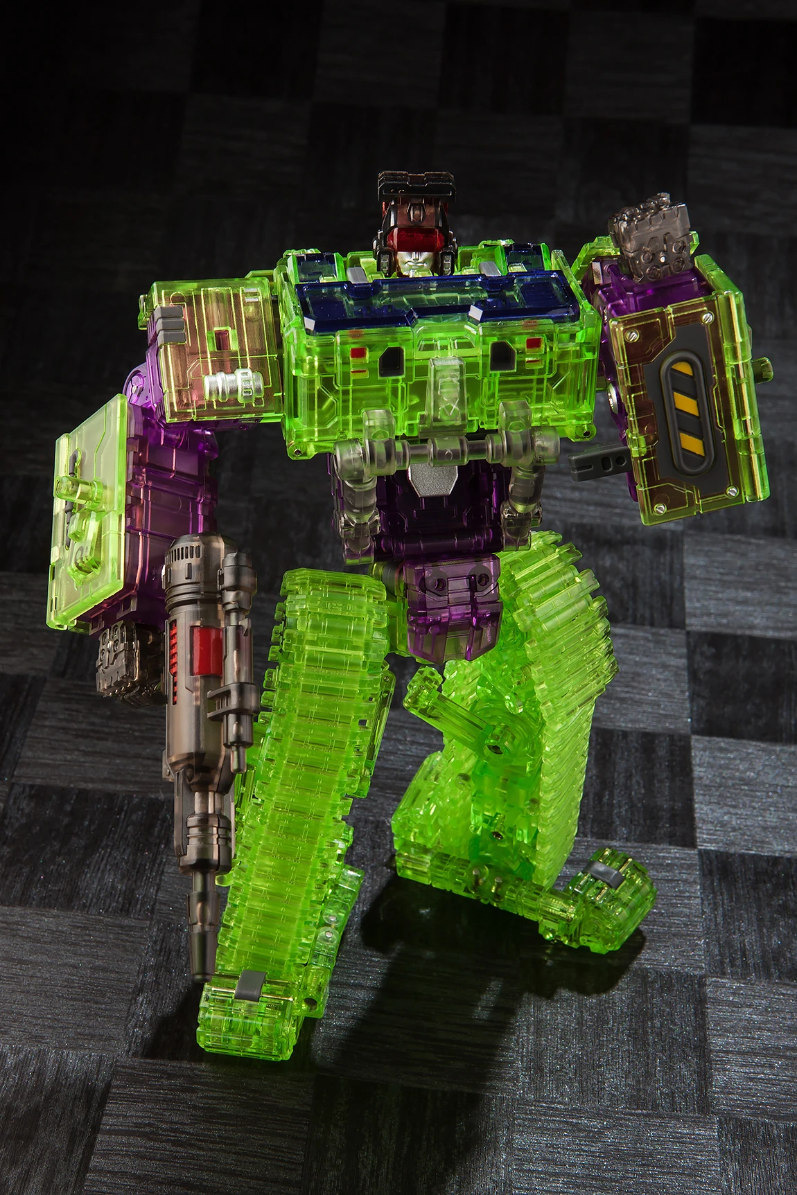 Toyworld TW-C07C Constructor Devastator Clear Version Full Set Of 6 Figures TW-07C Clear Constructor 7 Toyworld TW-C07C Constructor Devastator Clear Version Full Set Of 6 Figures TW-07C Clear Constructor - Image 5