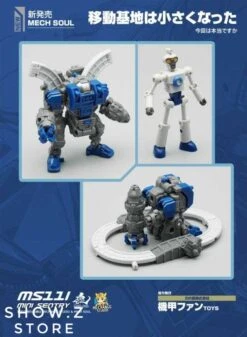 MechFansToys Mech Fans Toys Mech Soul MS-11I Mini Sentry & Doc Blue Version -Cheap Toy Store 3d4d72f83a