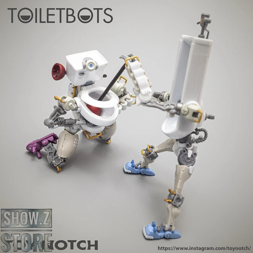 Toy Notch Fun Connection FC-01 Toiletbots Set Of 2 10 Toy Notch Fun Connection FC-01 Toiletbots Set Of 2 - Image 8
