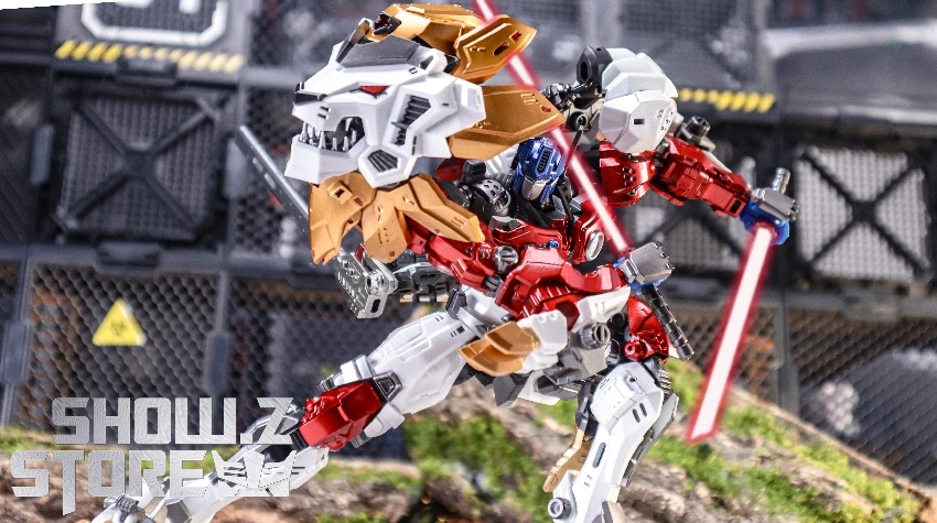 NeoArt Toys Dual Form Leonidas White Lion 4 NeoArt Toys Dual Form Leonidas White Lion - Image 2