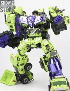 Generation Toy GT-99 Gravity Builder Devastator Metallic Painted Limited Version W/ Upgrade Kit -Cheap Toy Store 4867f8161d