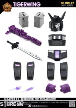 MHZ Toys MINI-07 Tigerwing Menasor Combiner Set Of 5 Oversized Version 38 MHZ Toys MINI-07 Tigerwing Menasor Combiner Set Of 5 Oversized Version -Cheap Toy Store 4b09826434