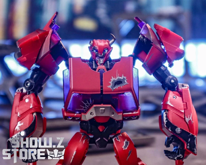 APC Toys Red Gladiator TFP Cliffjumper Zombie Version 17 APC Toys Red Gladiator TFP Cliffjumper Zombie Version - Image 15
