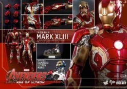 Hot Toys HT 1/6 Iron Man Mark XLIII MK43 MMS278D09 Avengers: Age Of Ultron Collectible Figure -Cheap Toy Store 4d3134c8a1