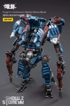 JoyToy Source 1/25 Purge 01 Combination Warfare Mecha Blue Version W/ Pilot -Cheap Toy Store 5077204e0a