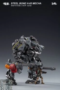 JoyToy Source 1/25 H05 Steel Bone Heavy Firepower Mecha W/ Pilot Gray Version 19 JoyToy Source 1/25 H05 Steel Bone Heavy Firepower Mecha W/ Pilot Gray Version -Cheap Toy Store 5243359a2f