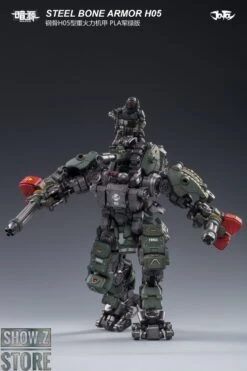 JoyToy Source 1/25 H05 Steel Bone Attack Mecha Military Green Color W/ Pilot -Cheap Toy Store 526031a08e
