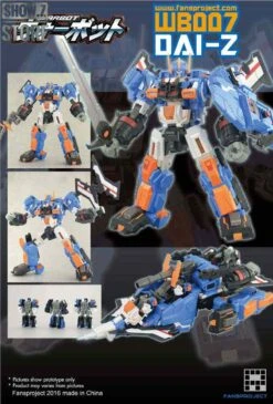 Fansproject Warbot WB-007 Dai-Z Dai Atlas -Cheap Toy Store 52c4c3d2a2