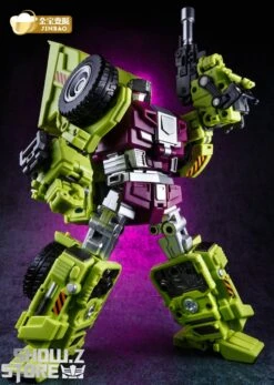 Jinbao DF03 Builder.D Devastator Green Version Set Of 6 Oversized Version -Cheap Toy Store 54691116c0