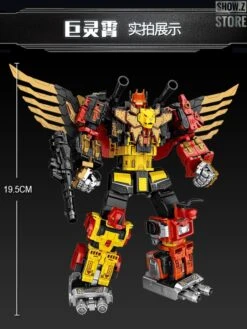 WeiJiang Wei Jiang WJ Complete Set Of 5 Sky Soarer Rampage Oversized Combination Mode POTP Feral Rex Predaking -Cheap Toy Store 56378d9559