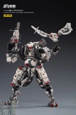 JoyToy Source 1/18 X-HLA01 Hurricane Light Assault Dual Mode Mecha White -Cheap Toy Store 5969923fef