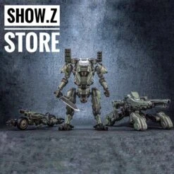 JoyToy Source Acid Rain TK01 Tiekui Mech & Multifuctional Vehicle & Turret Green Version -Cheap Toy Store 5b9c5e0c39