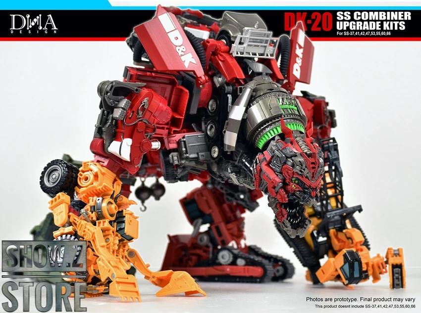 DNA Design DK-20 Upgrade Kit For SS-37/41/42/47/53/55/60/66 Studio Series Devastator Combiner 7 DNA Design DK-20 Upgrade Kit For SS-37/41/42/47/53/55/60/66 Studio Series Devastator Combiner - Image 5