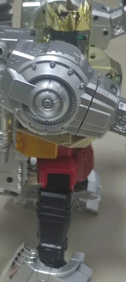 [Parts Not Working][Israel Buyer Only] 4th Party MP-08 MP08 King Grimlock Reximus Prime Oversized Metallic Version -Cheap Toy Store 5be30e0f6d