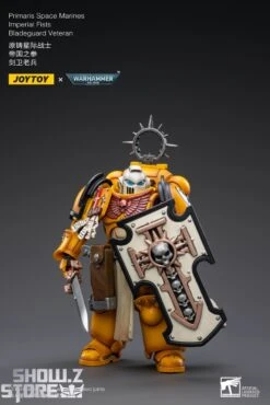 JoyToy Source 1/18 Warhammer 40K Imperial Fists Bladeguard Veteran -Cheap Toy Store 5deb0d0adf