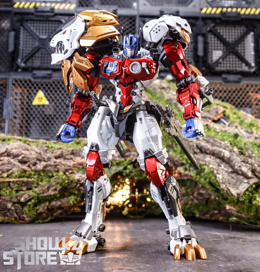 NeoArt Toys Dual Form Leonidas White Lion 10 NeoArt Toys Dual Form Leonidas White Lion - Image 8