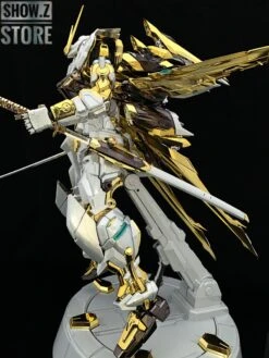 [SZ Custom] Nillson Work 1/60 MBF-P02 Gundam Astray Gold Frame W/ Electroplated Chrome Painting -Cheap Toy Store 676a500192
