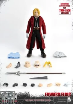 ThreeZero Toys 1/6 Fullmetal Alchemist: Brotherhood Edward & Alphonse Elric Twin-Pack -Cheap Toy Store 6a3c551e40