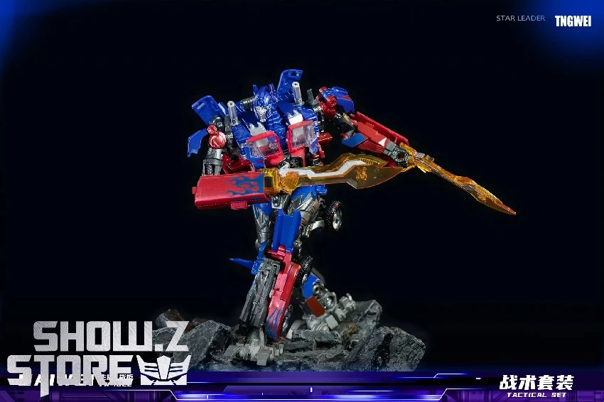 BW TW-1022 Jetwing Optimus Prime Metallic Version 4 BW TW-1022 Jetwing Optimus Prime Metallic Version - Image 2