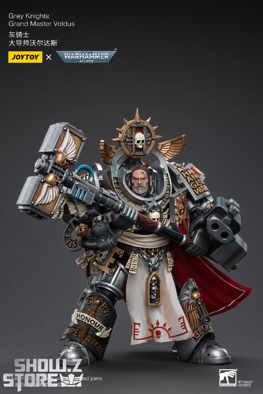JoyToy Source 1/18 Warhammer 40K Grey Knights Grand Master Voldus 9 JoyToy Source 1/18 Warhammer 40K Grey Knights Grand Master Voldus - Image 7