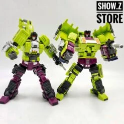 [No Box] Jinbao Oversized Devastator Navvy & Bulldozer Scavenger & Bonecrusher [Set A]