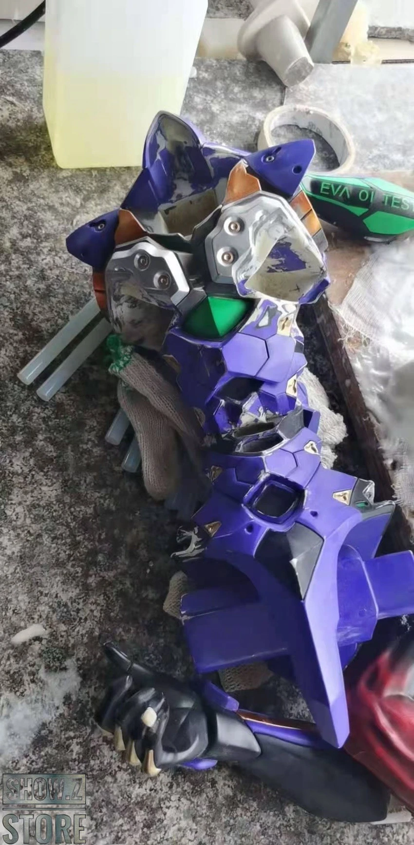 HEAT Studio Custom Made Evangelion Unit 01 Statue 7 HEAT Studio Custom Made Evangelion Unit 01 Statue - Image 5